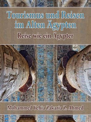 cover image of TOURISMUS UND REISEN IM ALTEN ÄGYPTEN Reise wie ein Ägypter